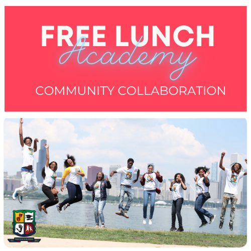 Group Of Kids From Free Lunch Academy Jumping In The Air By The Lake